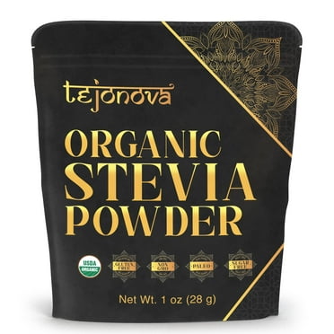 Tejonova Stevia Powder 1oz, Organic Sugar Substitute, Stevia Sweetener, 200 Servings