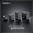 thumbnail image 4 of Greenworks POWERALL 100W USB-C,USB-A GaN II Charger, 3-Port Foldable Compact Fast PPS Wall Charger Type-C, Travel Charger, 4 of 13