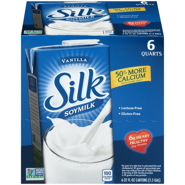 Silk Vanilla Soy Milk, 32 fl oz