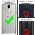 thumbnail image 2 of CoverON LG LV3 / Aristo / K8 2017 Case, HexaGuard Series Hard Phone Cover, 2 of 4