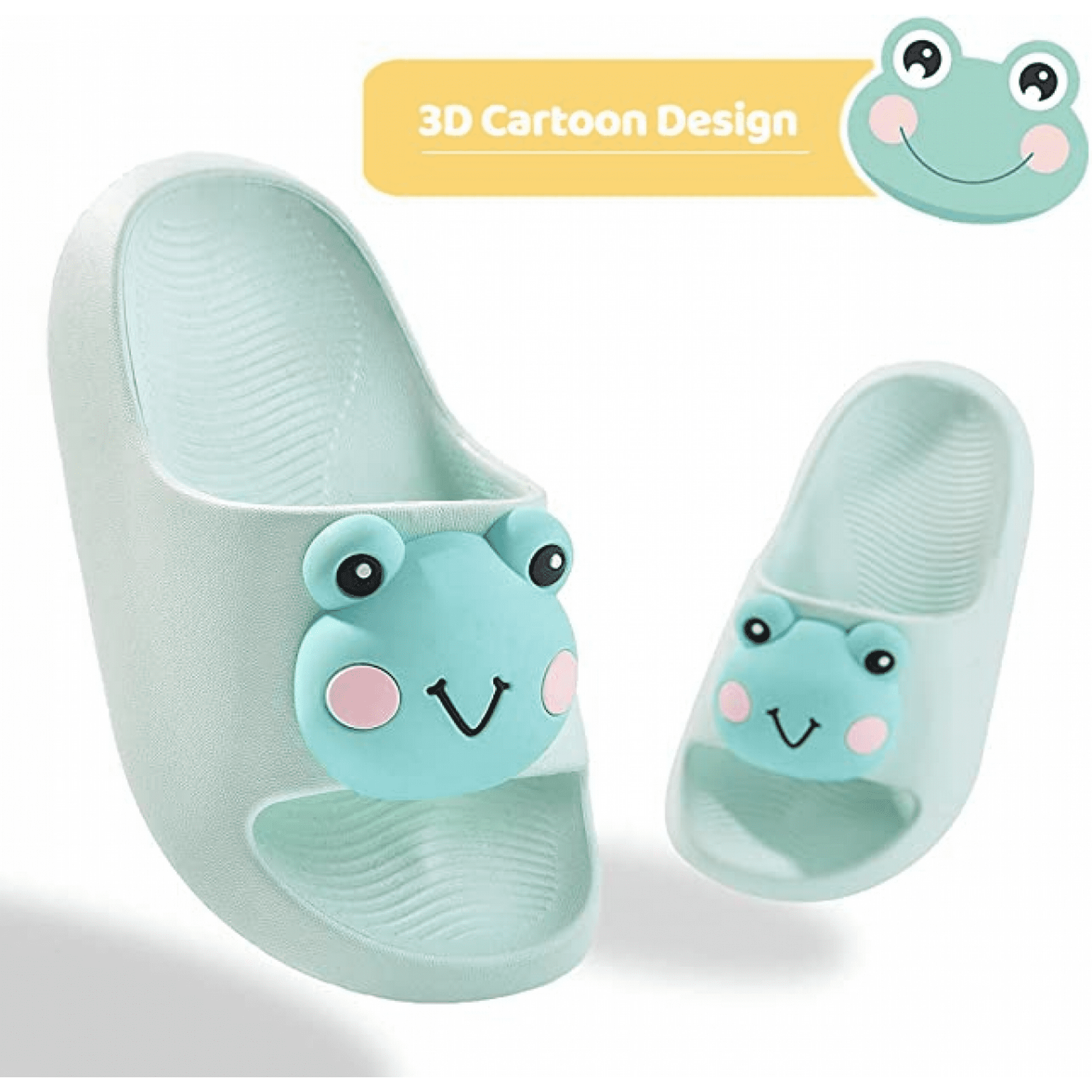 Kids Sliders Boys Girls Slippers Toddler Beach Pool Slide Sandals Slip on Summer Flip Flops