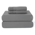 thumbnail image 1 of GETIT Queen Sheets Set, 1800 Series 4 Piece Sheets Queen Deep Pocket Sheets Set, Luxury Soft Microfiber Gray Bed Sheets Set, 1 of 5