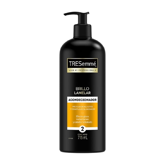 Acondicionador Tresemmé brillo lamelar 715 ml