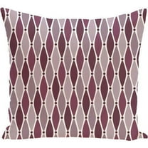 Simply Daisy 16" x 16" Wavy Geometric Print Pillow