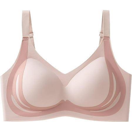 Caralush Bra Lushfitting Powerful Push-up Seamless Bra Smoothing No Underwire Anti Sagging Minimizer Bras for Women