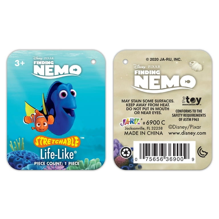 Ja-Ru Disney Life-like Stretchy Finding Nemo Character