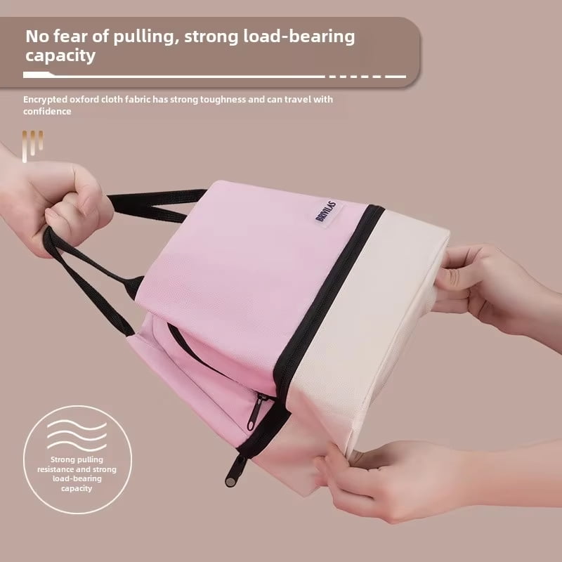 Lunch Bag with Should Strap Handle Cooler Pocket Women Portable Food Bags for Work Student Thermal Lunch Box Thermal Pouch