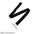thumbnail image 3 of 3pcs Professional Yoga Strap Daily Use Exercise Band Reusable Stretching Strap Yoga Accessory, 3 of 8