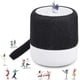 thumbnail image 3 of Bluetooth mini speaker, portable speaker, stereo sound with deep bass technology, black, 3 of 5