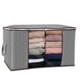 thumbnail image 3 of Innens Large Anti Dust Clothes Storage Bag Quilt Blanket Storage Sort Home Organizer, 3 of 11