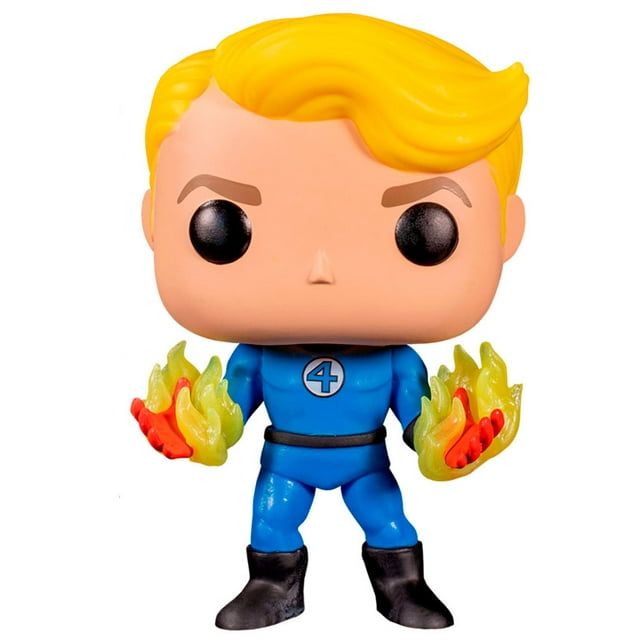 Pop Human Torch Funko Marvel fantastic four