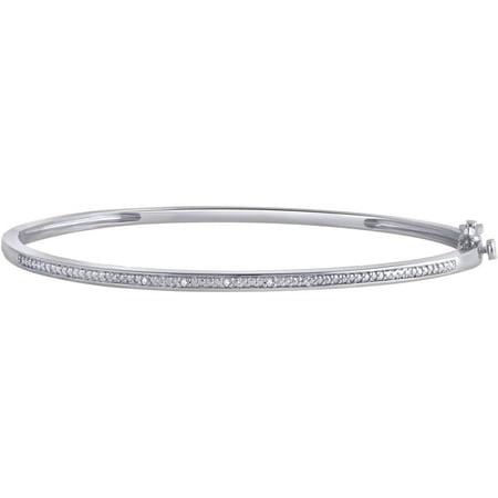 Arista Diamond Accent Rhodium Over Brass Bracelet Fashion Jewelry