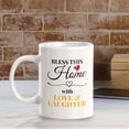 thumbnail image 5 of Blessed This Home With Love & Laughter 11oz Ceramic Coffee Mug | Cute Funny Cups, 5 of 6