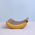 thumbnail image 4 of Cat Scratching Board Banana Shaped Scratch Pad Durable Recycle Board for Furniture Protection Cat Training Toy, 4 of 7