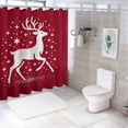 thumbnail image 7 of JRXY Waterproof Shower Curtain Multiple Sizes 72x72, 7 of 7