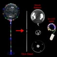 thumbnail image 1 of 1Set Led Balloon With Column Stand Luminous Transparent Bobo Balloons Stand LED String Lights Wedding Birthday Party Decoration, 1 of 7