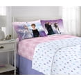 thumbnail image 2 of Disney Frozen Kids Full Sheet Set, Purple and Pink, 2 of 8