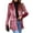 Pink, variant on Women's Blazers & Suit Jackets Open Front Cardigan Coat Long Sleeve Velvet Solid Notched Lapel Collar Classy Dark Green Size XL