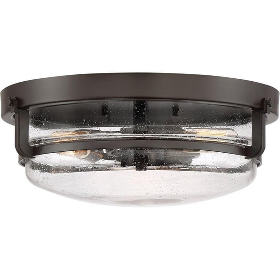 5.5 inch 3 Light Flush Mount-Palladian Bronze Finish Bailey Street Home 71-Bel-2749276