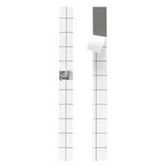 C-Line Products- Inc. Reinforcing Strips- Self Adhesive- 10-.75in.x1in.- White