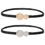 Aellinatey Stretchable Waist Belt with Adjustable Elastic for Jeans and Casual Pants