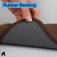 thumbnail image 5 of GORILLA GRIP Ultra Absorbent Grippy Doormat for Muddy Dog Paws, 36x24 Machine Washable Soakstopper Rugs Cleaner Floors, Bed Mat for Dirty Dogs, Indoor Entrance Door Rug Pet Bed Mats Brown, 5 of 10