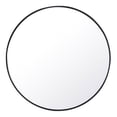 thumbnail image 1 of Elegant Lighting MR4044BK 42 in. Éternité Miroir Rond, Noir, 1 of 1