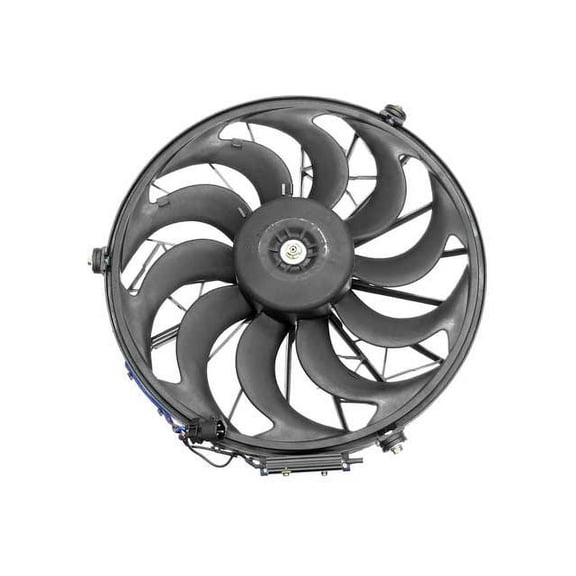 A/C Condenser Fan Assembly - Compatible with 1994 - 1997 BMW 840Ci 1995 1996