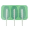 thumbnail image 1 of DIY Silicone Ice Cream Mold with Lid, Non?Stick Ice Bar Maker Mould for Home Kitchen, 1 of 8