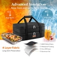 thumbnail image 3 of Soporte de metal Lifewit con doble aislamiento, 40 x 25 x 13 cm, negro, 3 of 8