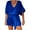 Blue jumpsuits for womens, variant on up to 60% off Gifts Usmixi Jumpsuits for Women Dressy Casual Knitted Elastic Waist Belt Short Jumpsuits Overalls with Pocket Summer V-Neck Short Sleeve Solid Mini Formal Rompers Blue s