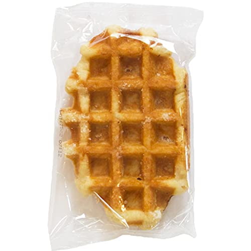 Carlotta's Authentic Belgium Pearl Sugar Waffles, Individually Wrapped | 1