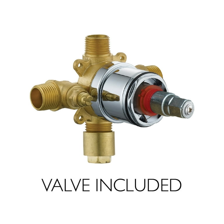 Karsen Single-Handle 1-Spray Tub and Shower Faucet in Satin Nickel (Valve Included) Karsen Single-Handle 1-Spray Tub and Shower Faucet in Satin Nickel (Valve Included)