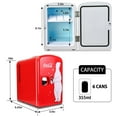 thumbnail image 2 of Coca-Cola 6 Can Portable Cooler/Warmer Mini Fridge Polar Bear, 2 of 9