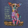 thumbnail image 2 of Dean Russo In My Mind Dog Lover Mens Long Sleeve Shirt, Vintage Heather Navy, Medium, 2 of 6