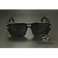 thumbnail image 2 of Tom Ford FT1153 01A Acetate Shiny Black Smoke 56 mm Men's Sunglasses, 2 of 5