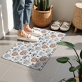 thumbnail image 4 of White Halloween Skull Pumpkin Spider Pattern Door Rugs,Washable Non Slip Door Mats Indoor,Decorative Door Mats,Entry Mat Indoor for Entrance,Bedroom,Kitchen,Bathroom,16"x24", 4 of 6