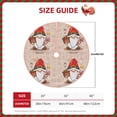thumbnail image 2 of Fotbe Christmas Gnome star Pattern Christmas Tree Skirt, Tree Skirts Plush Christmas Decorations, Christmas Tree Skirts Xmas Decorations Holiday Party Decor-36", 2 of 6