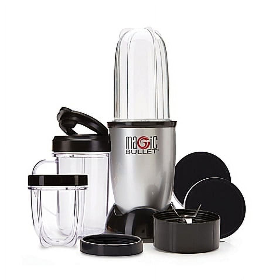 Magic Bullet Blender, Small, Silver, 11 Piece Set for Sale in Irvine, CA -  OfferUp