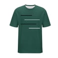thumbnail image 4 of Maean Big and Tall Mens Workout Shirts Crew Neck Short Sleeve Athletic Running Gym Muscle Tees, 4 of 5