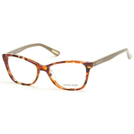GUESS BY MARCIANO Eyeglasses GM0266 055 Colored Havana 53MM