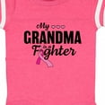 thumbnail image 4 of Inktastic Breast Cancer Awareness My Grandma is a Fighter Boys or Girls Baby Bodysuit, 4 of 5