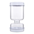 thumbnail image 4 of Frasco de reloj de arena con colador para encurtidos y aceitunas, 4 of 8