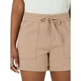 thumbnail image 4 of Lee Women's High Rise Relaxed Fit Drawstring Shorts, 4 of 5