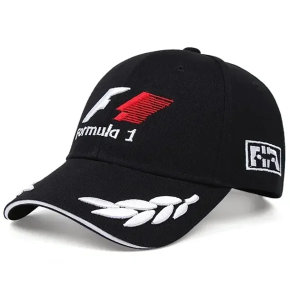 Wholesale Outdoor Leisure Sports Baseball Caps F1 Racing Motorcycle Riding Embroidered Peaked Cap Fashion Protection Sun Hat