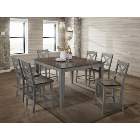 Simmons Casegoods A La Carte Counter Height Dining Table Grey Simmons Casegoods A La Carte Counter Height Dining Table Grey
