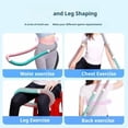 thumbnail image 3 of Fitness Exercise Weighted Hoop Fat Burning Hoop Foldable Exercise Hoop Soft Spring Hoop for Home and Gym, 3 of 12