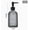 Gray, variant on Elegant Glass Dispenser Bottle with Pump - Ideal for Hand Soap, Shower Gel, and Laundry Detergent
