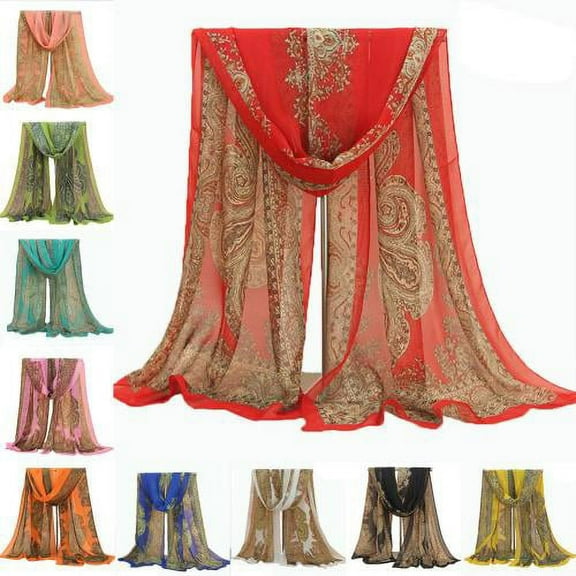 Zhaomeidaxi Scarfs for Women Lightweight Print Scarf Fashion Scarves Sunscreen Wraps Shawls