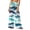 D-White, variant on Boho Sheer Cover Up Pants for Women Summer Chiffon Pants Floral Print Upf 50+ Sun Protection Loose Fit Swimsuit Wide Leg Beach Pants M-Orange